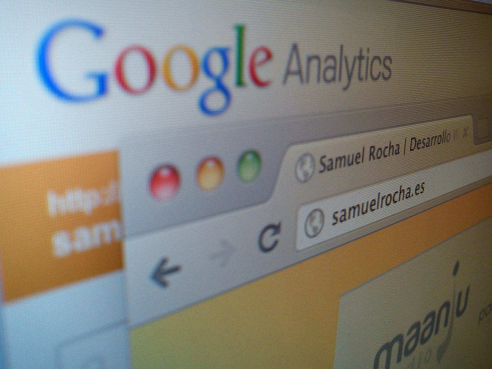 Google Analytics Samuel Rocha