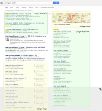 Resultado SEO a muerto