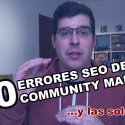 10 Errores SEO de los Community Manager